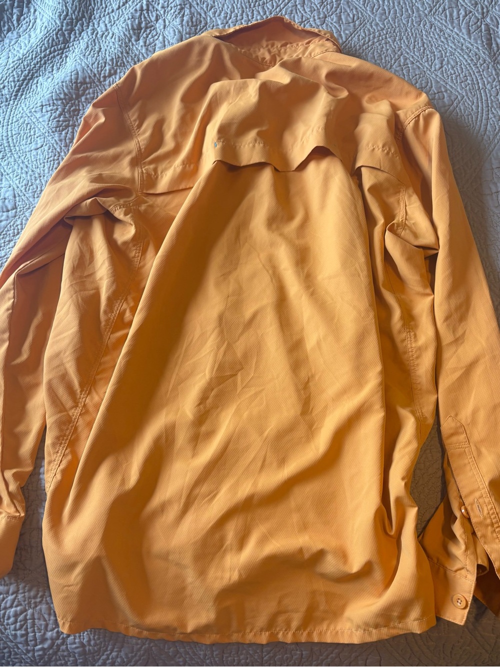Simms Men's Golden Yellow Lightweight Shirt-Jacket - Picture 3 of 3